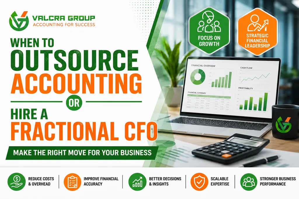 When to Outsource Accounting or Hire a Fractional CFO